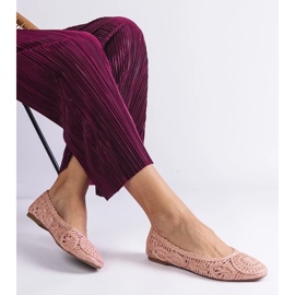 D/CEO Ballerine intrecciate rosa di Salinela 2