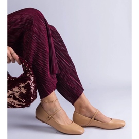 D/CEO Ballerinas beige con eco -pleather kamelia 1