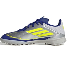 ADIDAS F50 League Messi TF IH0925 Scarpe blu argento 1