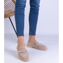 Mocassini Openwork Brown Classic di Ekozamsz marrone 1