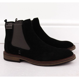 Big Star Int2047 Stivali da uomo Jodhpur nero 1