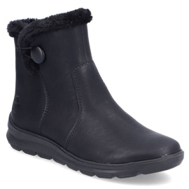Stivali neri Rieker Z0080-00 Donne nero 1