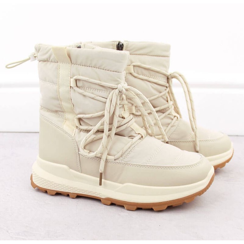 Stivali da neve da donna Potocki Wol274 beige 1