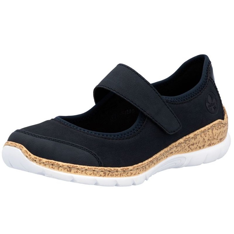 RIEKER N42B0-14 SCARPE VELCRO BLU blu navy 1