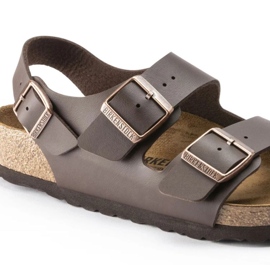 Sandali maschili Birkenstock Milano BS 0034701 Brown marrone 2