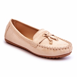 Seastar Mocassini beige in pelle scamosciata femminile 1
