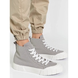 Sneaker grigie artili da donna grigio 2