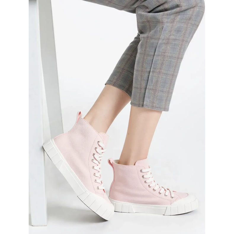 Sneaker rosa ardici da donna 1