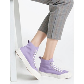 Sneaker viola ardici da donna 2