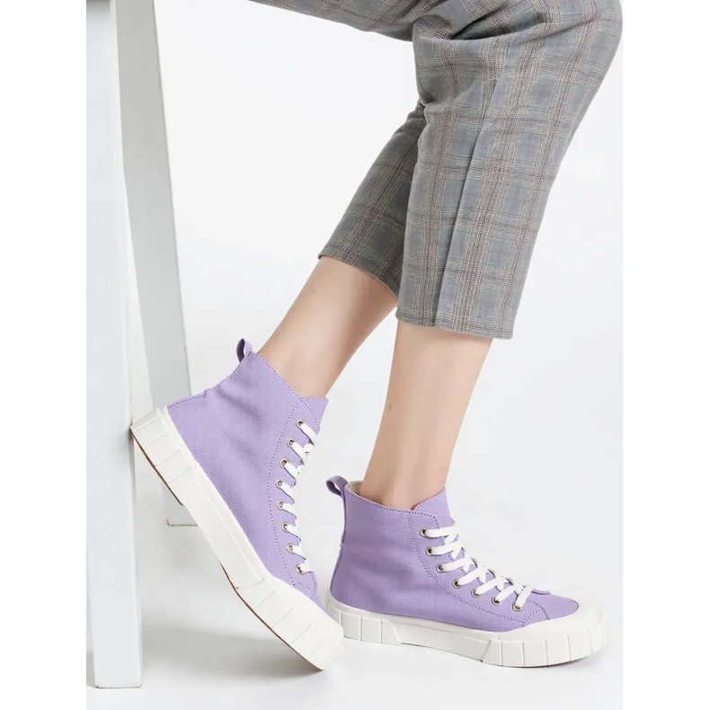 Sneaker viola ardici da donna 2