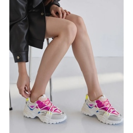 Sneaker femminili Zelora Rose Red multicolore 2