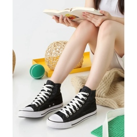 Sneaker nere di corvo femminile nero 1