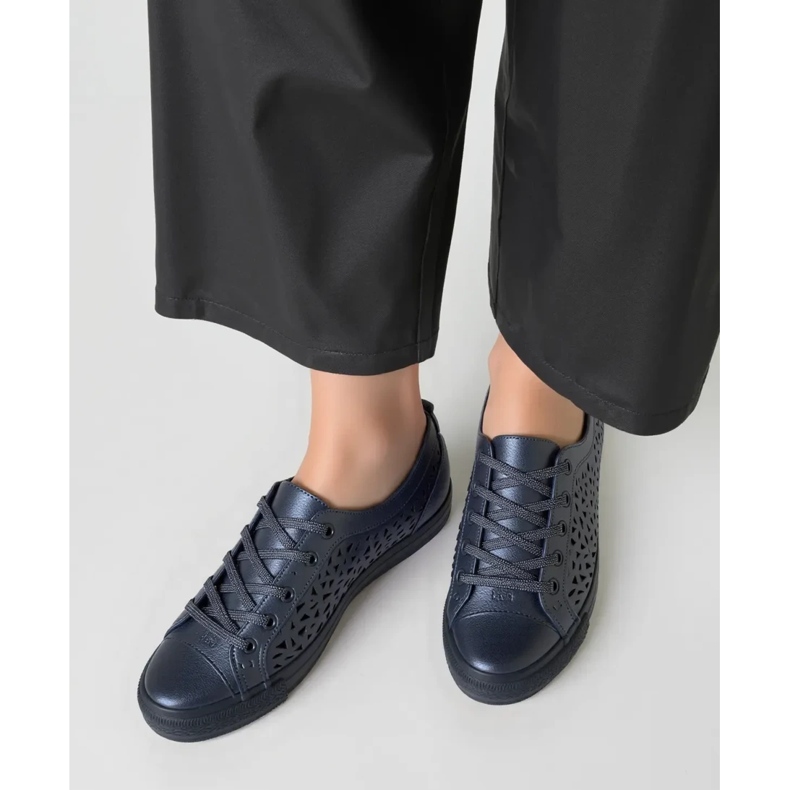 Sneaker blu Belvio da donna 2