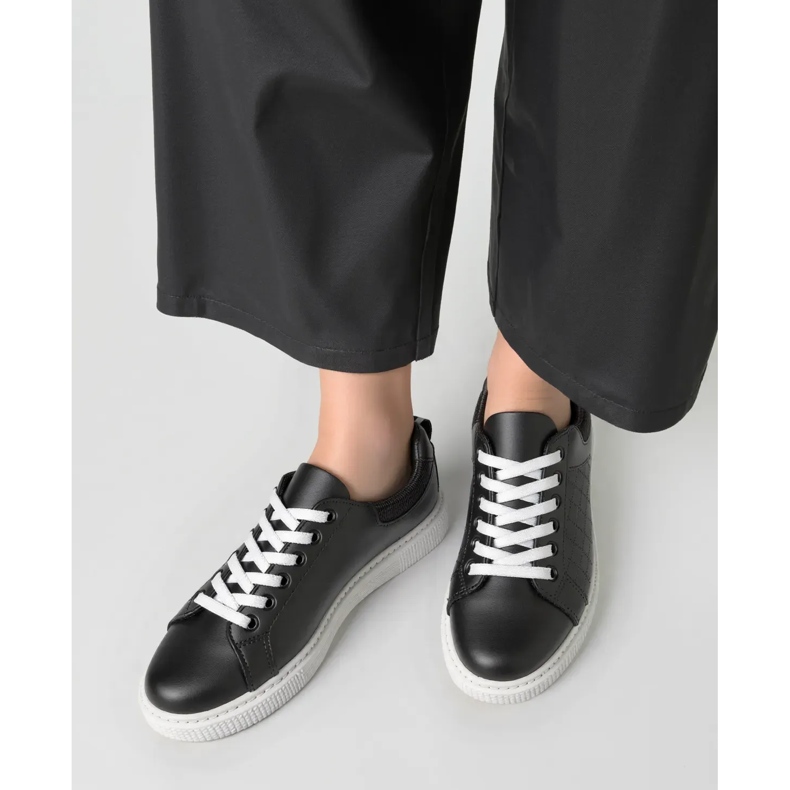 Sneaker da donna Veltor Black nero 1