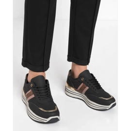 Sneaker nere veloxa femminile nero 2