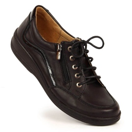 Scarpe nere Helios H411A nero 1