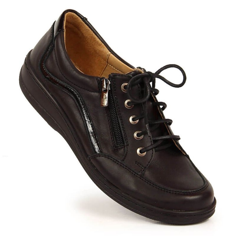Scarpe nere Helios H411A nero 1
