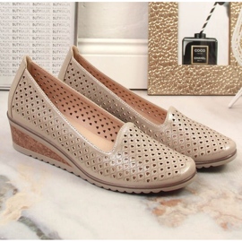 Scarpe per ancoraggio di ancoraggio potocki sz12018 beige 1