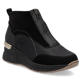 Rieker N6361-00 zeppe nere nero 1