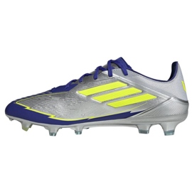 Adidas F50 Pro Messi FG JR8023 Silver Football Scarpe d'argento 1