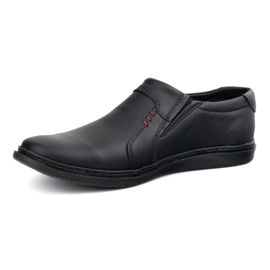 Polbut Scarpe da uomo in pelle 2132PLB nero 1