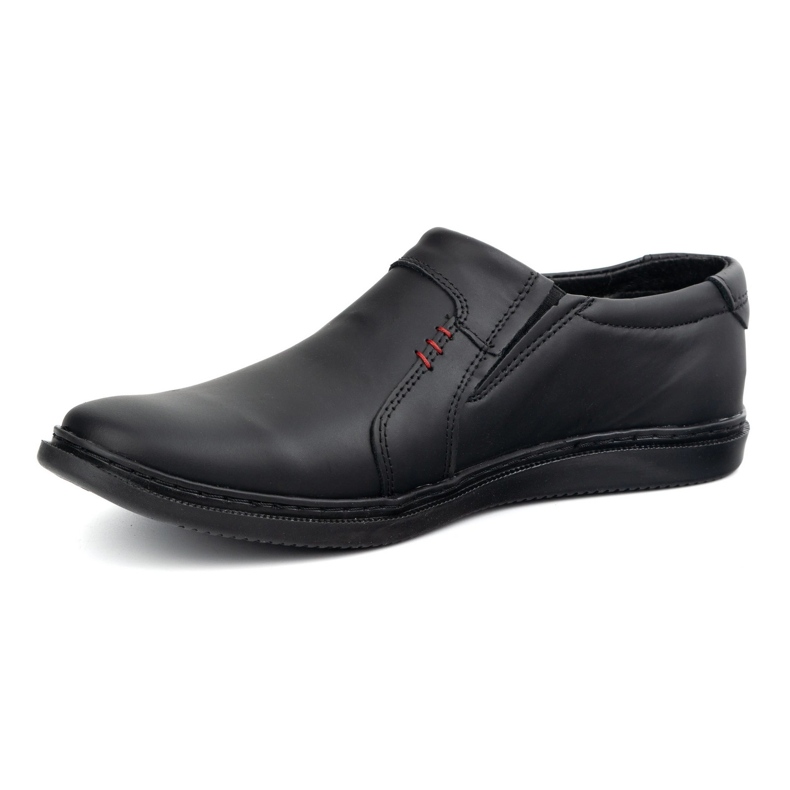 Polbut Scarpe da uomo in pelle 2132PLB nero 1