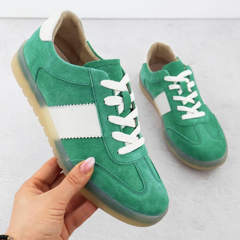 Scarpe sportive Filippo Paw590 verde 1
