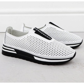 S.Barski Scarpe sportive aperte S. Barski LR51-672 BIANCO bianca 2