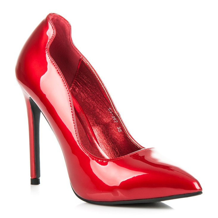 Via Giulia  Perni Metallici In Uno Spitz rosso 1