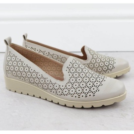 M.Daszyński Scarpe a M. Daszyński MR1628-20 a fiori grigio 2