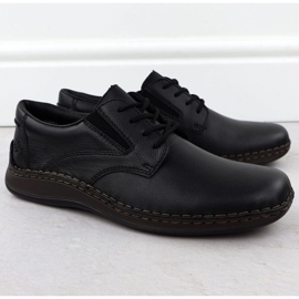 Scarpe da uomo Rieker 05211-00 nero 1
