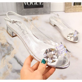 Sabatina sab126a sandals tansparenty argento 1