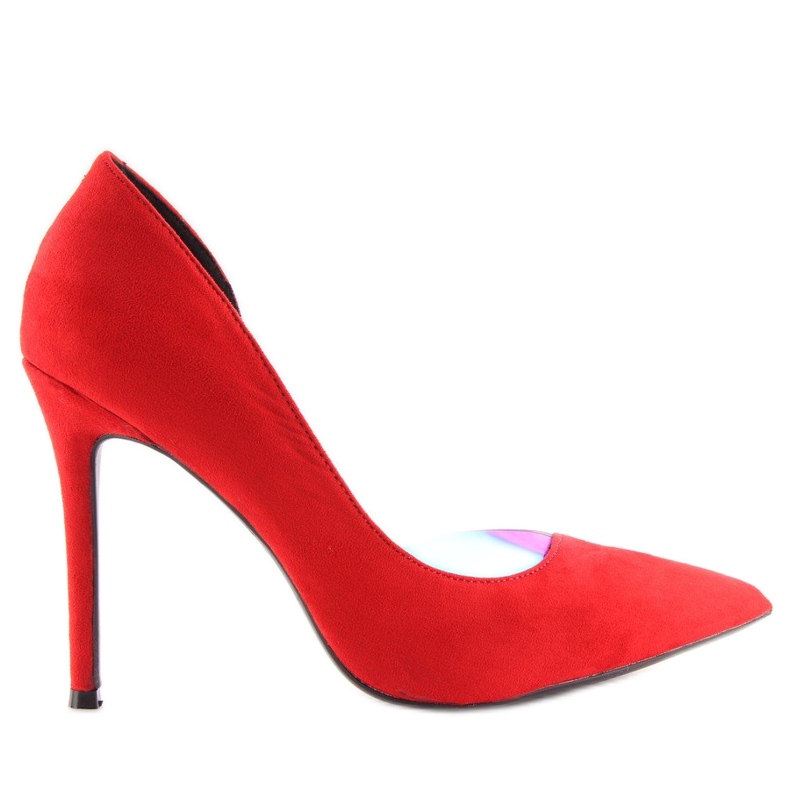 Spille iridescenti rosse 5125 Rosse rosso 2