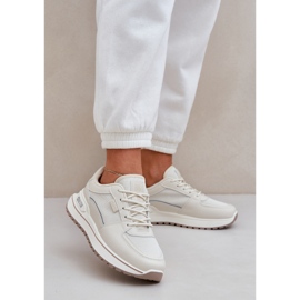 Sneaker femminile Big Star NN274A088 Beige leggero 2