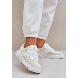 Sneaker sulla piattaforma OO274A155 Big Star bianco 2