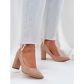 Pompe da donna sul post sudore Eco Supreme beige 2