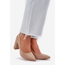 Pompe da donna sul post sudore Eco Supreme beige 1