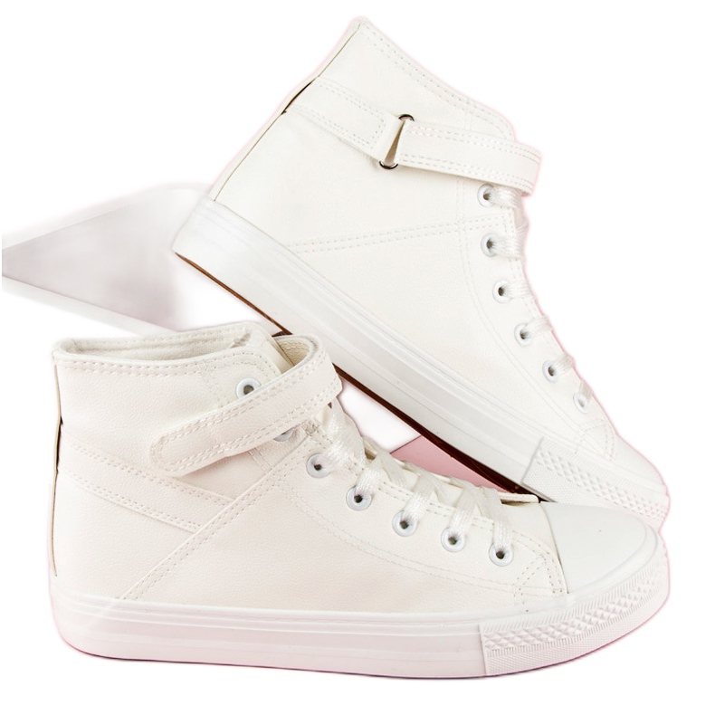 Seastar Sneakers alte con lacci bianco 1