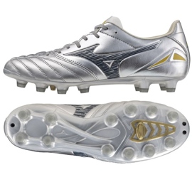 Mizuno Morelia Neo IV Pro Mg P1GA253404 SCARPE DI CALCIO d'argento 1