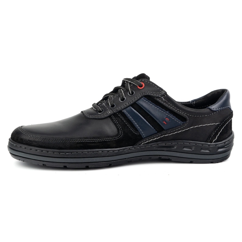 KOMODO Scarpe in pelle polacca 837k nere 1