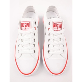 Sneaker femminile Big Star NN274656 White bianca 2