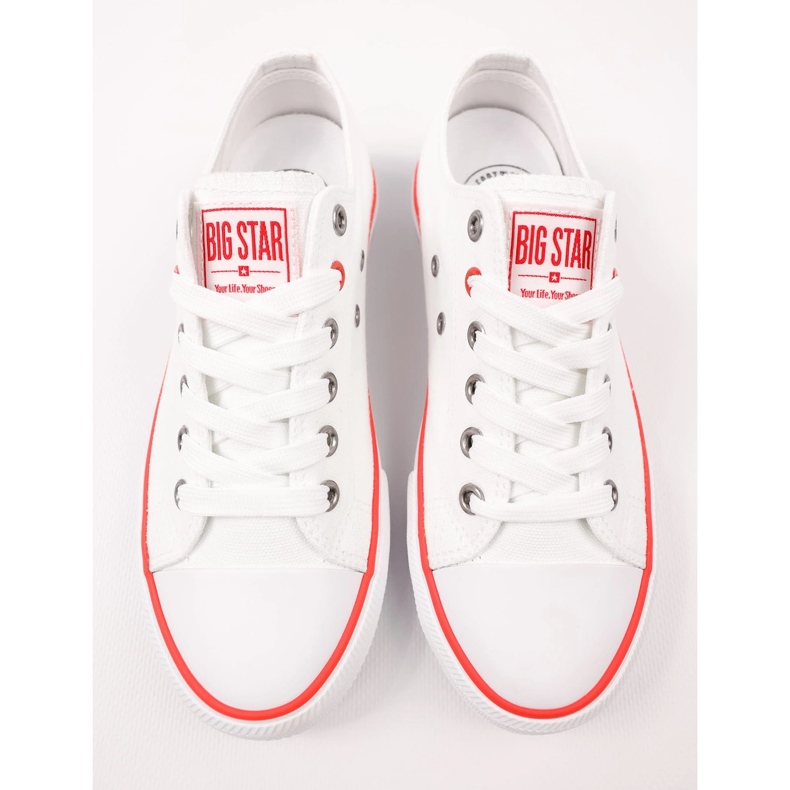 Sneaker femminile Big Star NN274656 White bianca 2