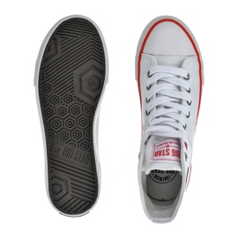 Sneaker Women's High Shoes Big Star NN274660 White bianca 1