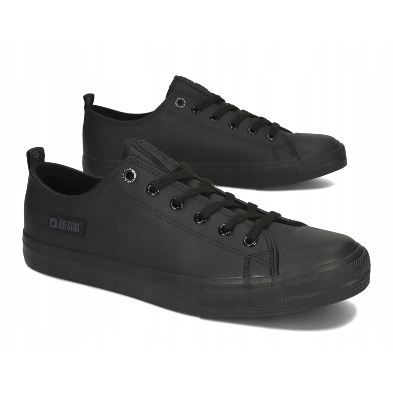 Sneaker maschili Big Star KK174009 Scarpe nere 2