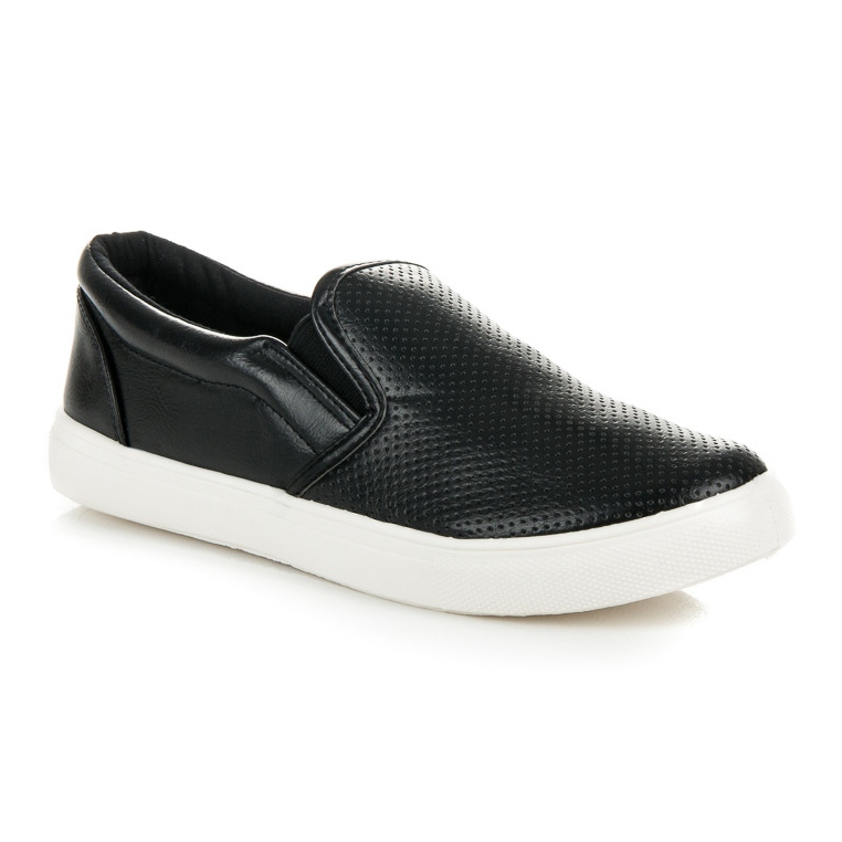 Slipon traforati nero 2