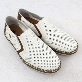 Rieker B5297-80 scarpe aperte bianche bianca 2
