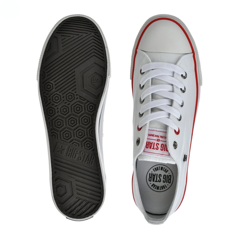 Big Star Scarpe da uomo grande stella nn174301 sneaker bianchi bianca 1