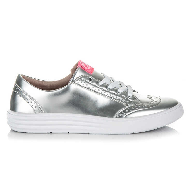 Sneakers Kylie argento grigio 2