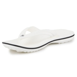 Flip-flops Crocs Crocband Flip 11033-100 bianco 3