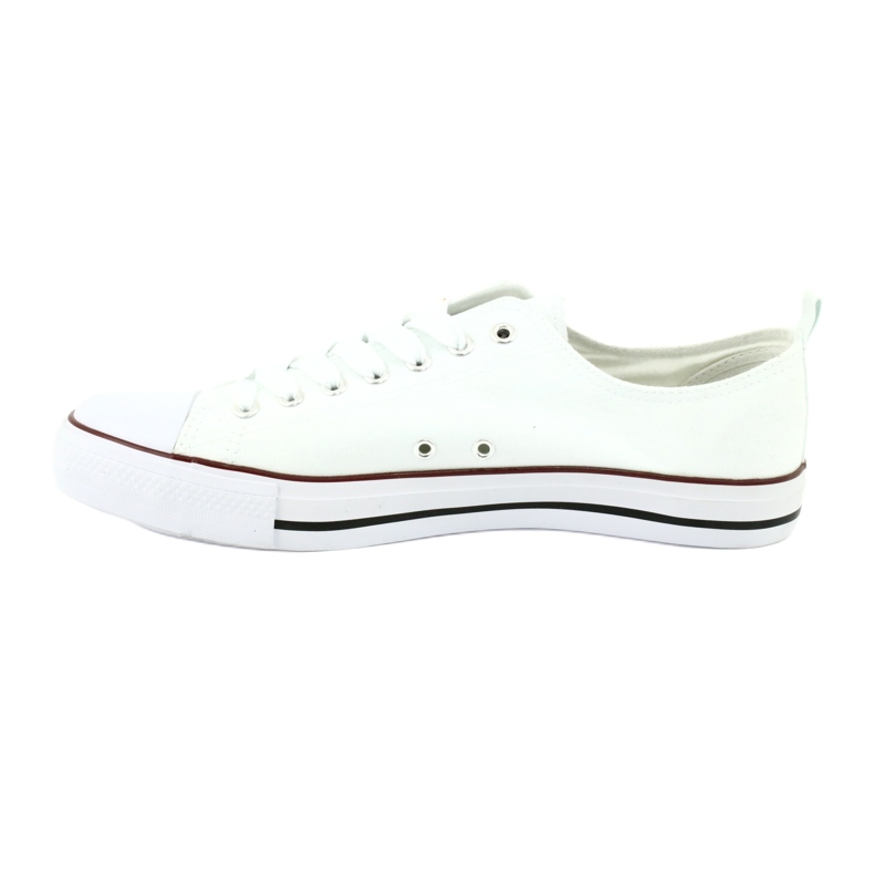 American Club Classiche sneakers American LH36 da uomo, di colore bianco bianca 1